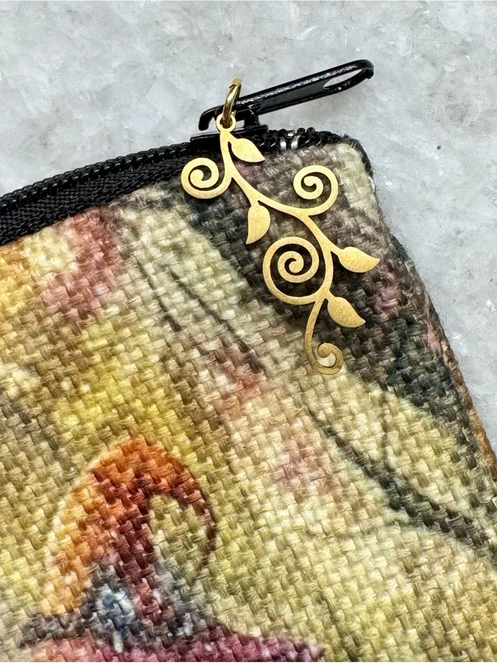 New Fall Halloween Mysterious Forest Witches Zippered Makeup Pencil Bag - 8.5”